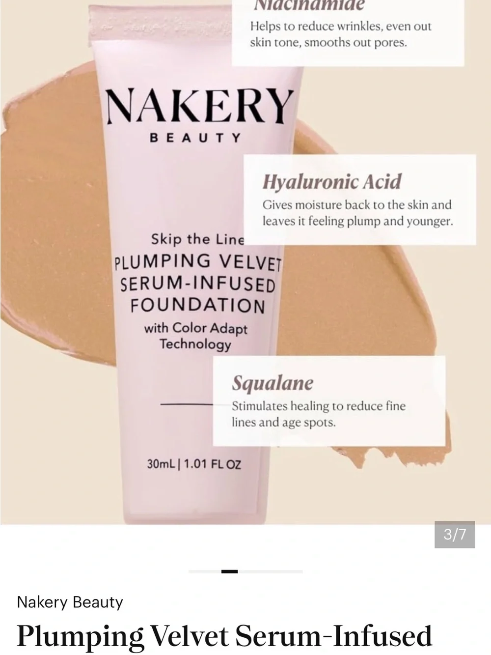 Plumping Velvet Serum-Infused Foundation - light with box
